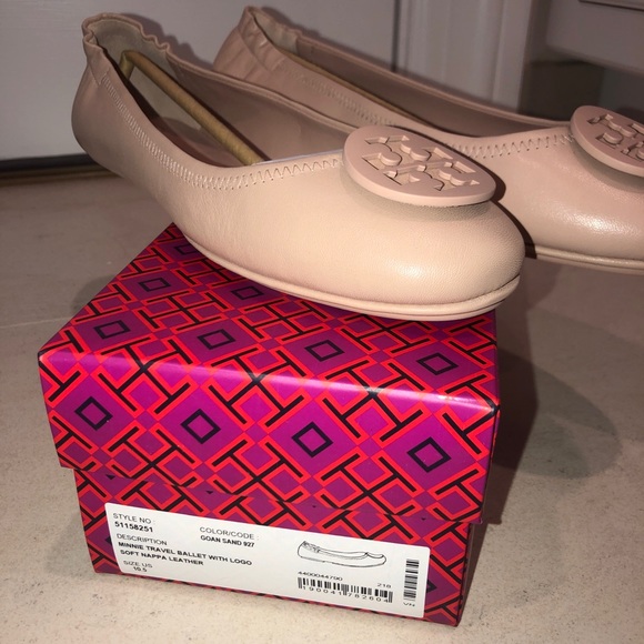Tory Burch Shoes - Tory Burch blush/nude flats